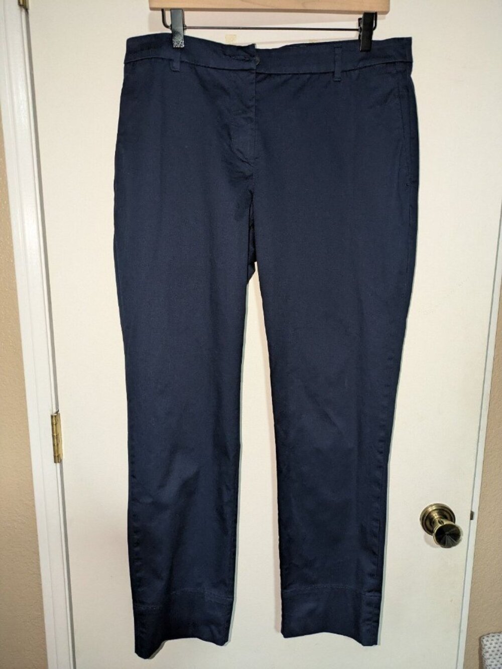 Wildfang Navy Blue Chino Dress Pants Size 10